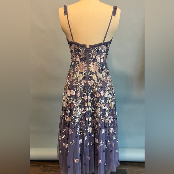 Needle & Thread Wildflower Midi Dress USA 2 - Picture 9 of 9